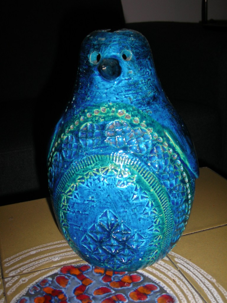 Bitossi penguin - my bargainous Ebay find for A's birthday!