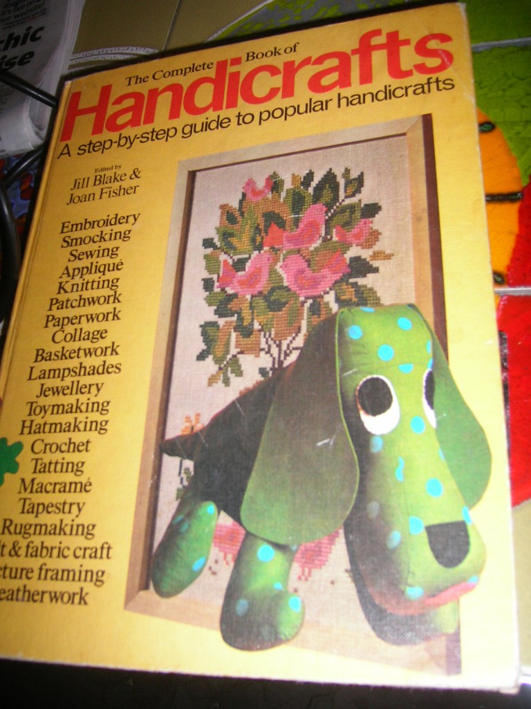 St Michael Handicrafts book from the 70s...