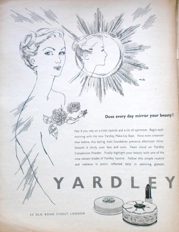 Vintage Yardley advert