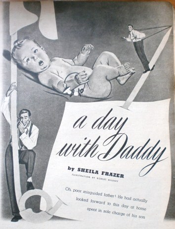 Vintage illustration Woman's Own
