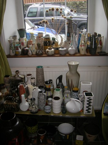 '50s and white pottery
