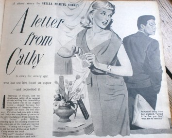 Benjamin Ostrick 'A Letter from Cathy' 1955