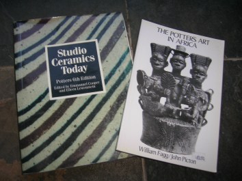 Studio Pottery Books - £1 each