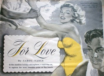 Gerry Fancett, 'For Love' 1951