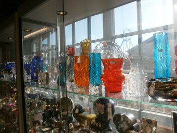 Glass at Gloucester Antiques Centre