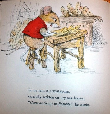 "Come as Scary as Possible," he wrote.