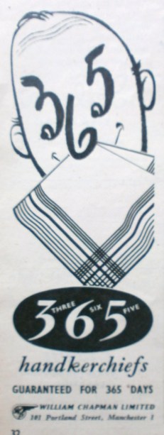 365 Handkerchief advert