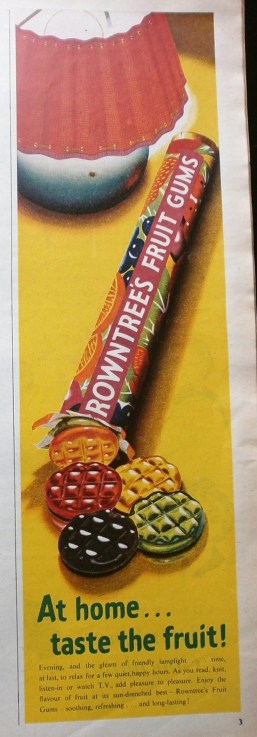 Rowntree's Fruit Gums advert