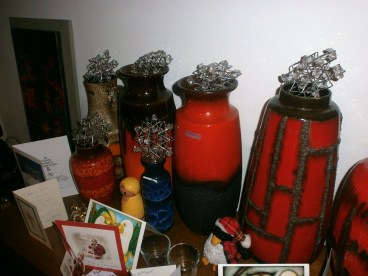 West German Pottery decorations