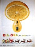 Kia-Ora Fruit Squash 1950s advert