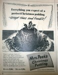 Mrs Peek's Christmas Pudding