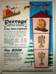 Peerage 1950s Advert