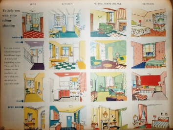 1956 Woman's Own Home Illustrations
