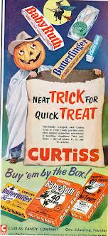 Vintage Curtiss Sweets Halloween Advert