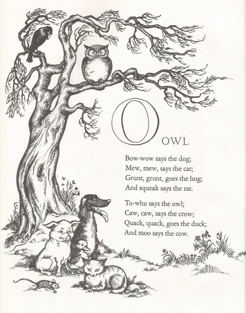O is for Owl - Joan Walsh Anglund