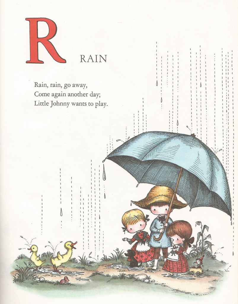 R is for Rain - Joan Walsh Anglund